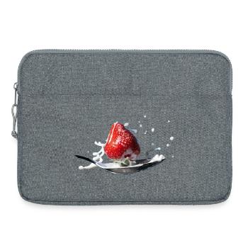 Splash - Laptop bag 15" - heather grey - Front
