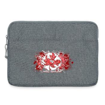 Canada Love - Laptop bag 15" - heather grey - Front