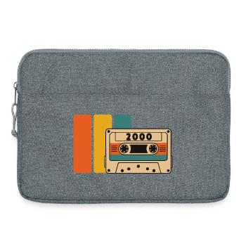 2000 Birthday 2000 Born In 2000 Birthday - Laptop bag 15" - heather grey - Front