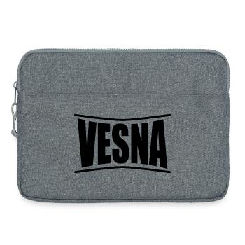 Vesna T-Shirt T-Shirt Geschenkidee - Laptoptasche 15" - Grau meliert - Vorne