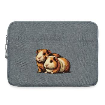 Équipe Mignon - Sacoche pour ordinateur portable 15 pouces - gris chiné - Devant