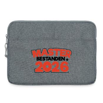 Master 2026 Master's Degree Doctorate Graduation - Laptop bag 15" - heather grey - Front