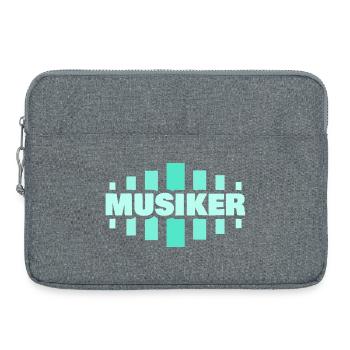 Métier Musicien - Sacoche pour ordinateur portable 15 pouces - gris chiné - Devant