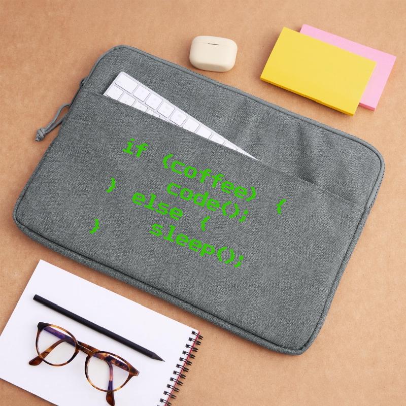 Kein Kaffee Kein Code Programmierer Informatiker Laptoptasche 15"