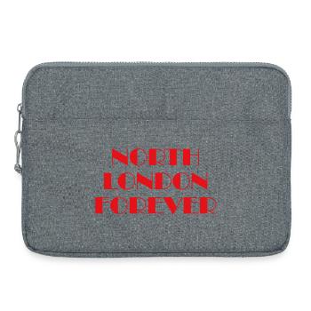 North London pour toujours - Sacoche pour ordinateur portable 15 pouces - gris chiné - Devant