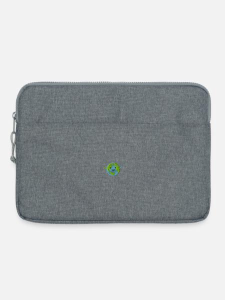 Die Erde - Laptoptasche 15" - Grau meliert