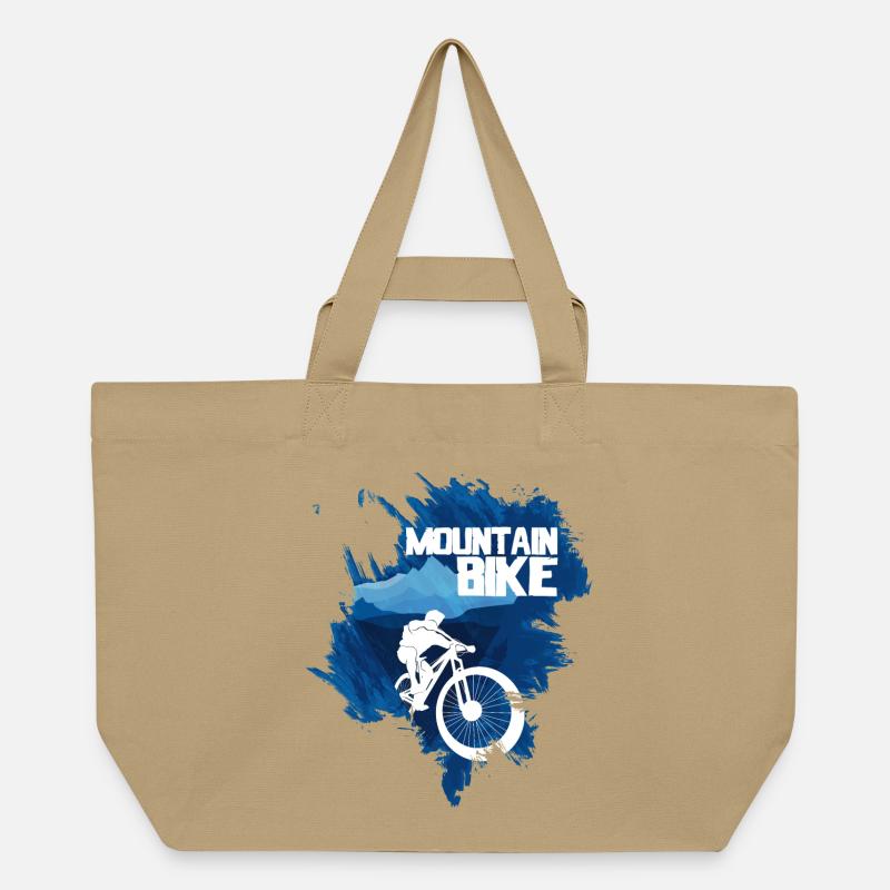 VTT blanc bleu - Cabas recyclé Stanley/Stella - caramel 