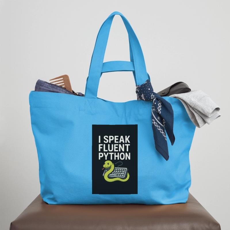 Python Coding Snake Recycled Shopping Bag Stanley/Stella