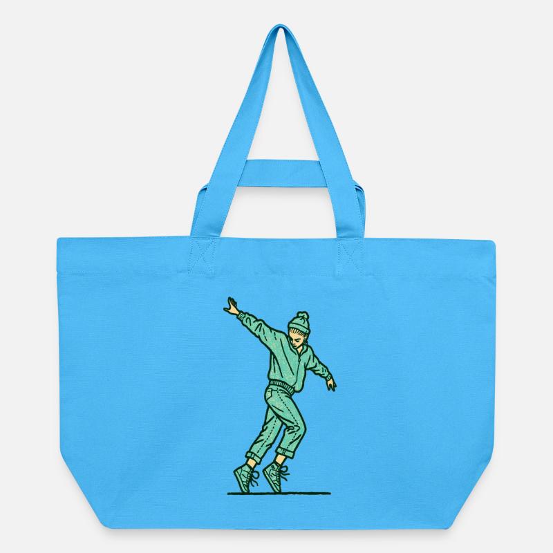 Danseuse #14 - Cabas recyclé Stanley/Stella - bleu aqua