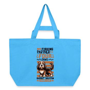 Pêche et Grand Bleu de Gascogne - Cabas recyclé Stanley/Stella - bleu aqua - Devant