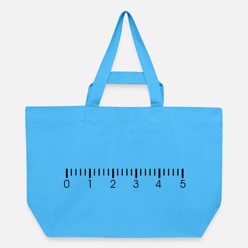 règle - Cabas recyclé Stanley/Stella - bleu aqua