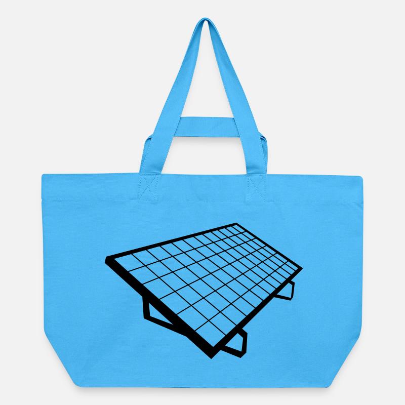panneau solaire Système solaire - Cabas recyclé Stanley/Stella - bleu aqua