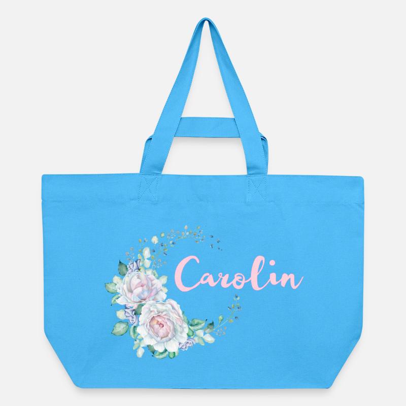 Pour Carolin - Cabas recyclé Stanley/Stella - bleu aqua