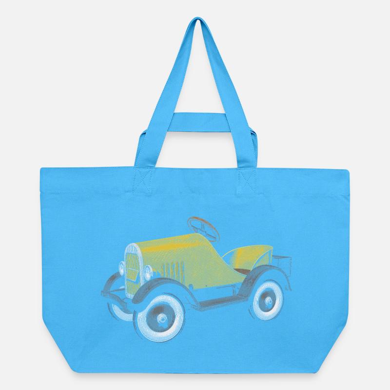 Caisse à savon - Cabas recyclé Stanley/Stella - bleu aqua