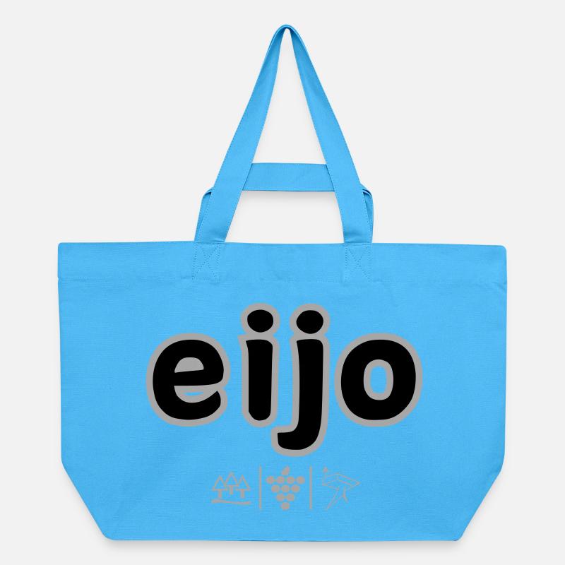 Eijo - Recycelte Shopping Bag von Stanley/Stella - Aquablau