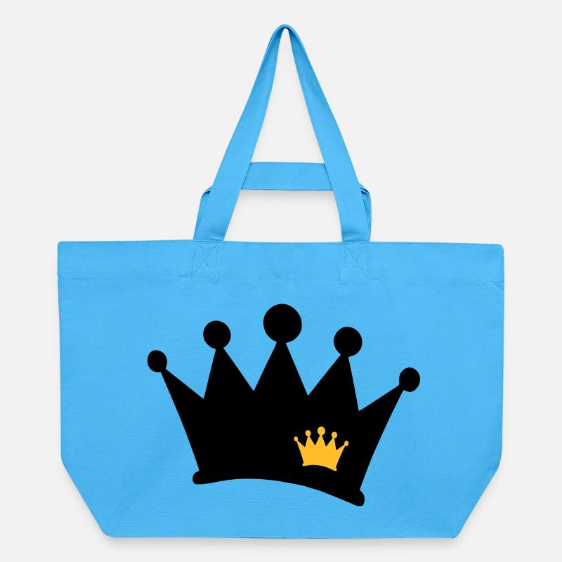 Couronne - Cabas recyclé Stanley/Stella - bleu aqua