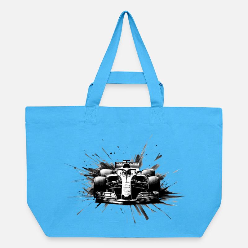 Absolute Speed - Recycled Shopping Bag Stanley/Stella - aqua blue