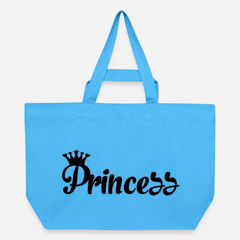Princess - Cabas recyclé Stanley/Stella - bleu aqua