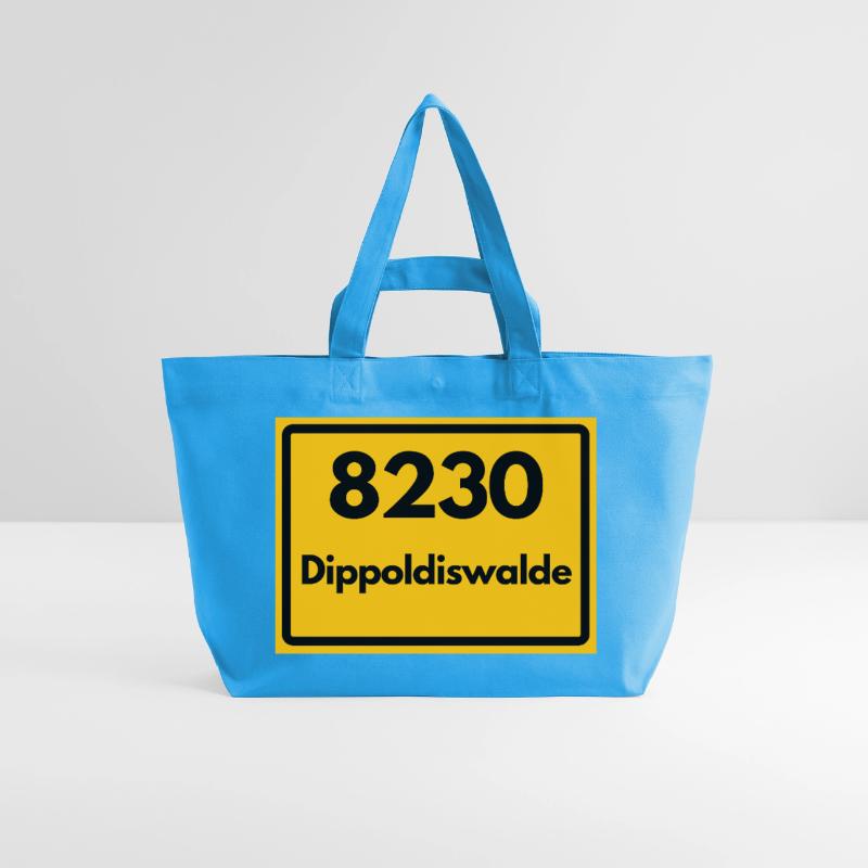 OLD POSTCODE ZIP CODE 8230 DIPPOLDISWALDE SAXONY Recycled Shopping Bag Stanley/Stella