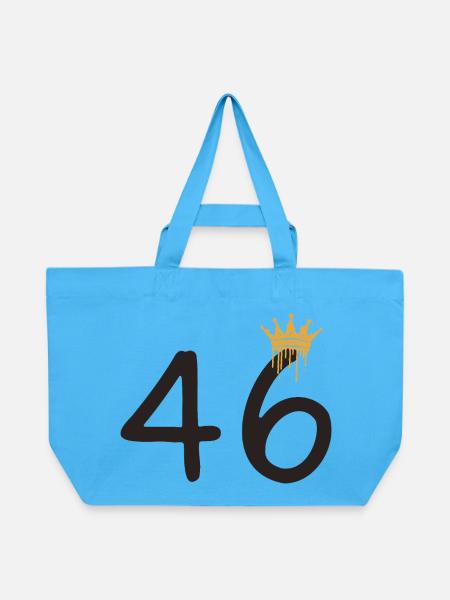 46 - Recycelte Shopping Bag von Stanley/Stella - Aquablau