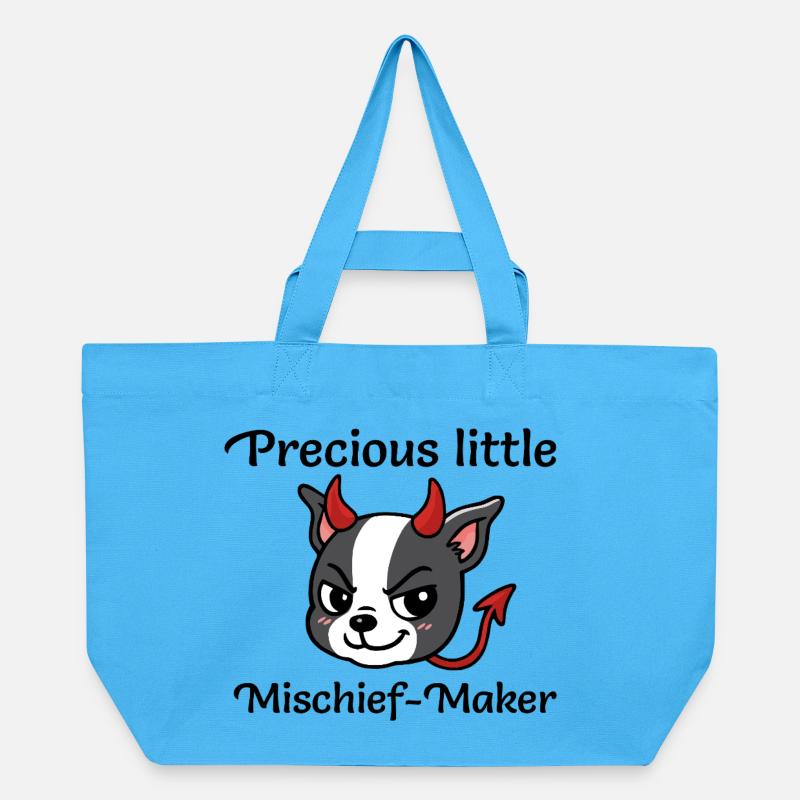 Petit Précieux Faiseur de Mauvais Caractères - Cabas recyclé Stanley/Stella - bleu aqua