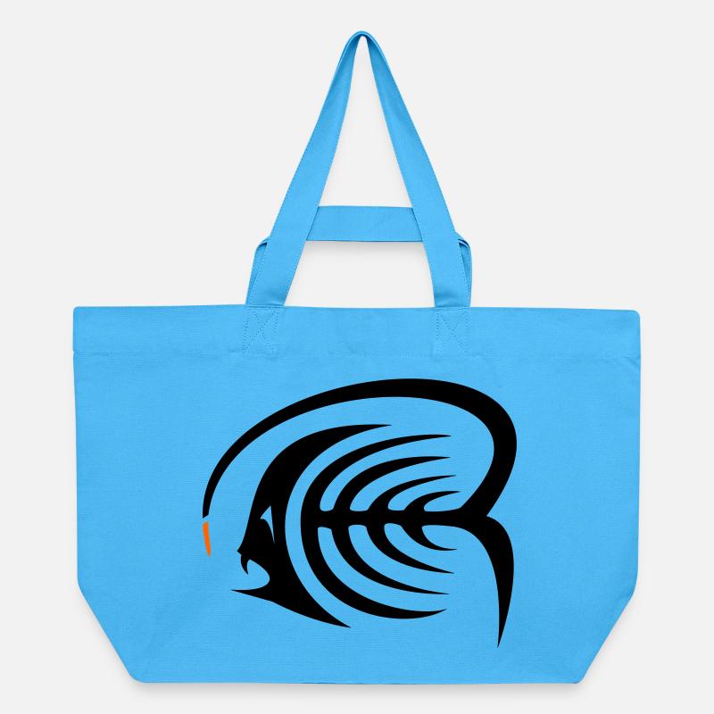 Poisson-grenouille - Cabas recyclé Stanley/Stella - bleu aqua