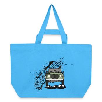 Defender Splash Front - Cabas recyclé Stanley/Stella - bleu aqua - Devant