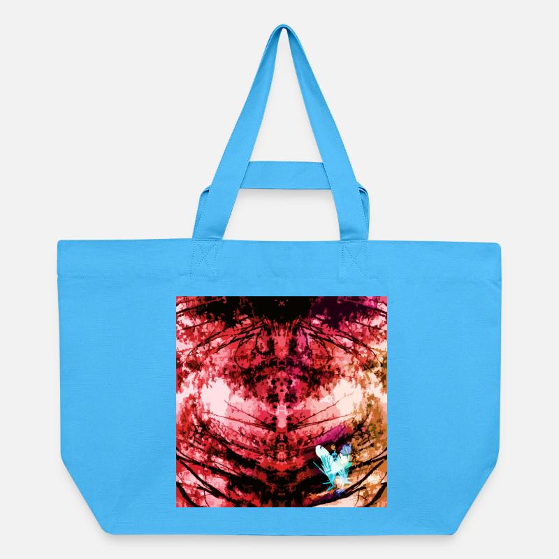 Forêt Rouge Manala - Cabas recyclé Stanley/Stella - bleu aqua