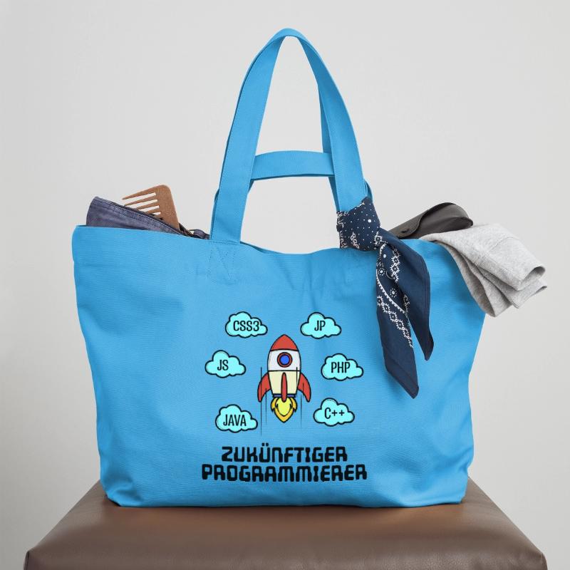 Css Code Developer C++ Java Php Programmer Recycled Shopping Bag Stanley/Stella