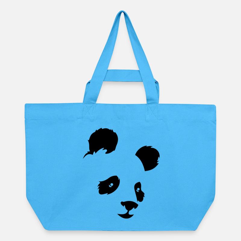 panda - Cabas recyclé Stanley/Stella - bleu aqua