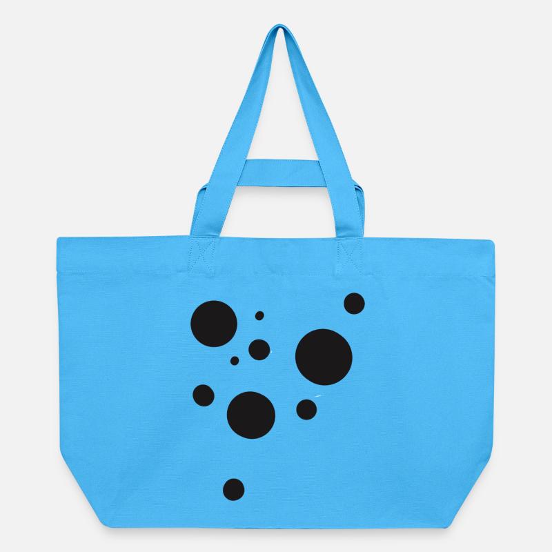 Dots - Cabas recyclé Stanley/Stella - bleu aqua