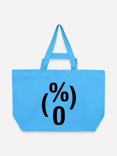 Der Schrei - Edvard Munch - Recycelte Shopping Bag von Stanley/Stella - Aquablau