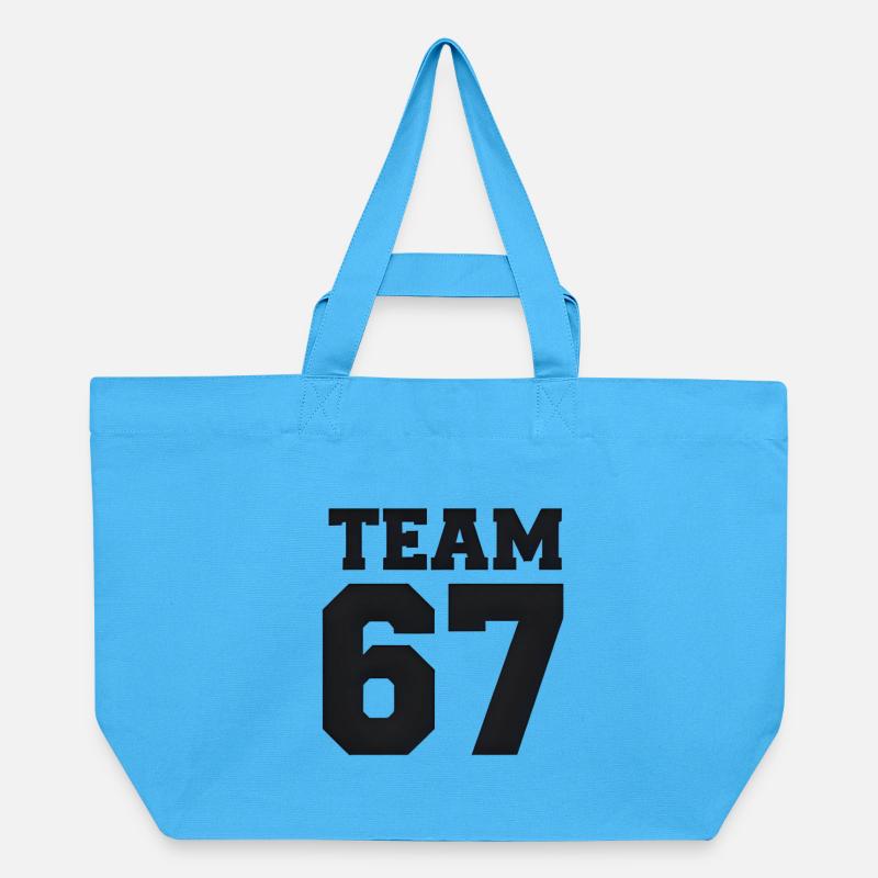Team 67 - Cabas recyclé Stanley/Stella - bleu aqua