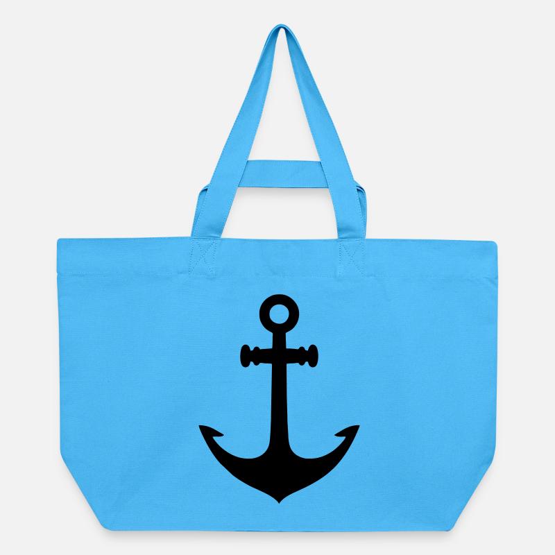 Ancre - Cabas recyclé Stanley/Stella - bleu aqua