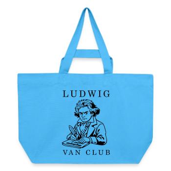 Beethoven - Recycled Shopping Bag Stanley/Stella - aqua blue - Front