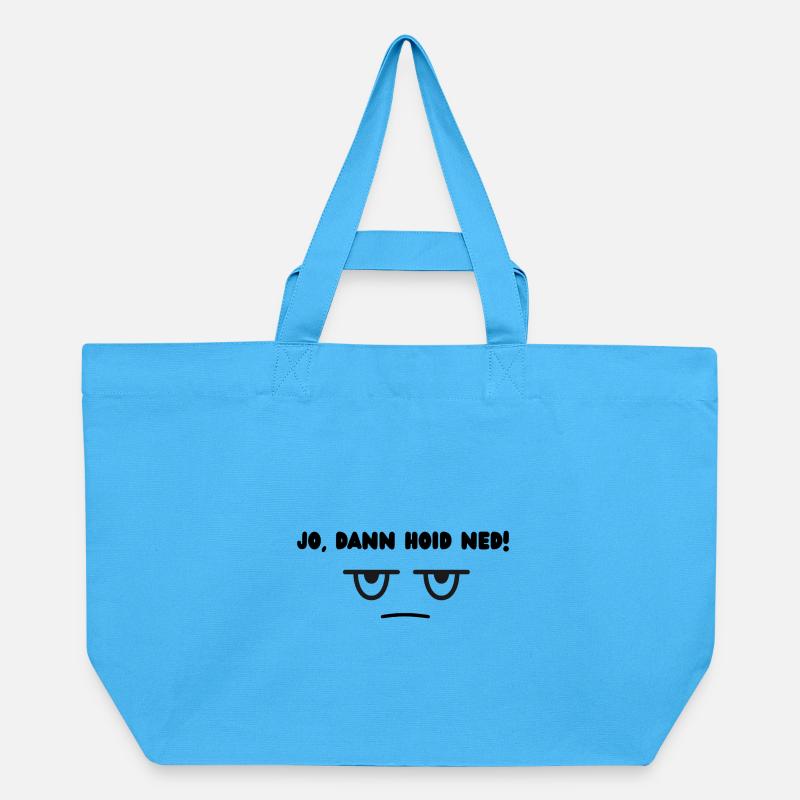 Puis il a lancé Ned - Cabas recyclé Stanley/Stella - bleu aqua