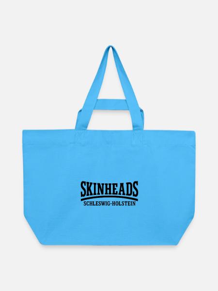 Skinheads - Schleswig-Holstein - Recycelte Shopping Bag von Stanley/Stella - Aquablau