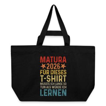 Maturité 2026 - Cabas recyclé Stanley/Stella - noir - Devant