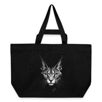Caracal - Recycled Shopping Bag Stanley/Stella - black - Front
