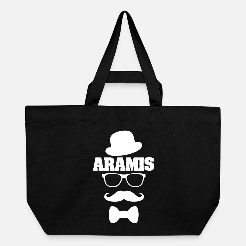 Schnauzer Aramis - Cabas recyclé Stanley/Stella - noir