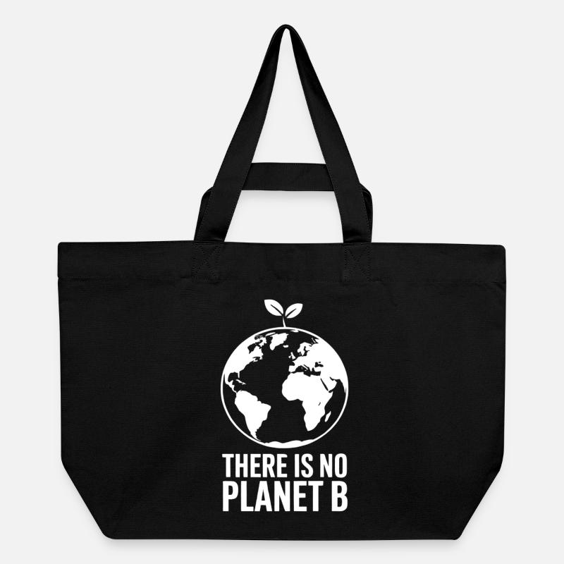Il n’y a pas de plan B, la protection du climat - Cabas recyclé Stanley/Stella - noir