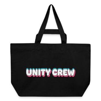 Unity Crew Graffiti Color Bubble - Recycled Shopping Bag Stanley/Stella - black - Front