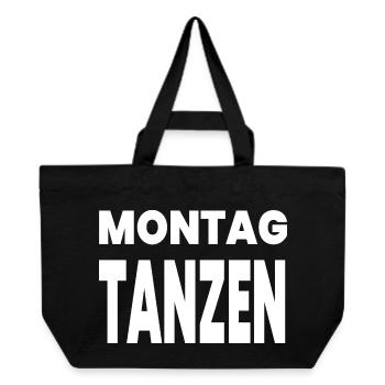 Dance - Recycled Shopping Bag Stanley/Stella - black - Front