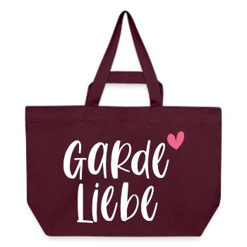Garde Fasching Karneval Gardeliebe Geschenk - Recycelte Shopping Bag von Stanley/Stella - Burgunderrot - Vorne