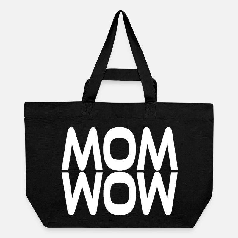 Maman est wow - Cabas recyclé Stanley/Stella - noir