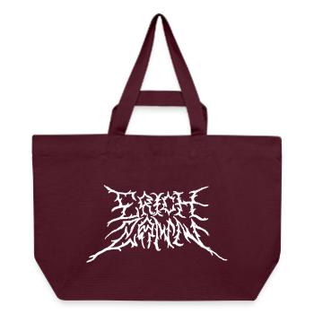 Erich_Zann - Recycelte Shopping Bag von Stanley/Stella - Burgunderrot - Vorne