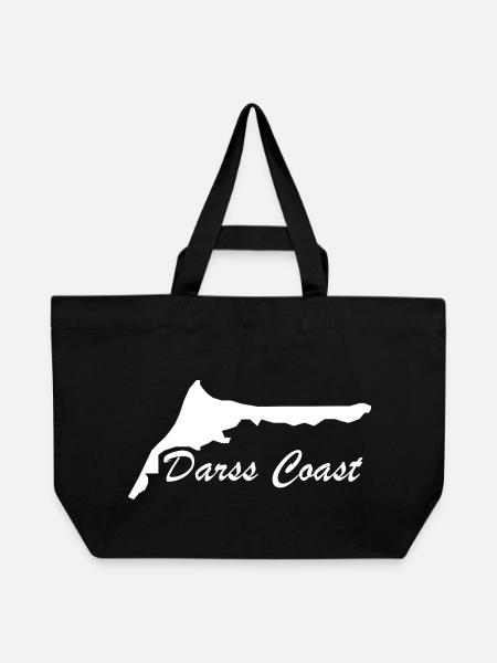Darss Coast - Halbinsel Darss - Recycelte Shopping Bag von Stanley/Stella - Schwarz