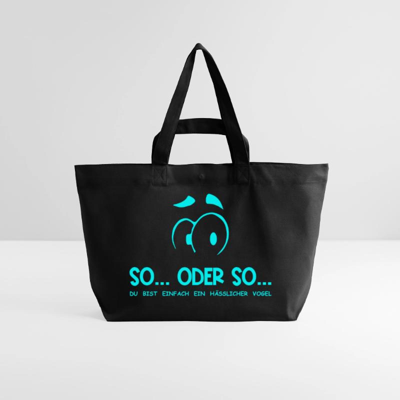 So...Oder So: Hässlicher Vogel - Türkis Recycelte Shopping Bag von Stanley/Stella