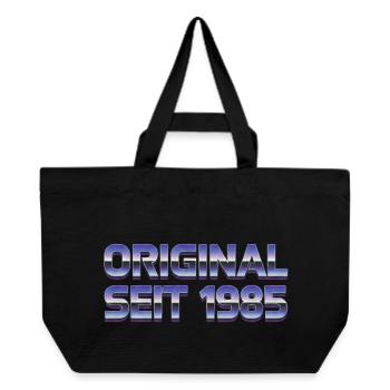 Original since 1985 - Recycled Shopping Bag Stanley/Stella - black - Front