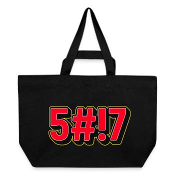 Shit 3D - Recycled Shopping Bag Stanley/Stella - black - Front